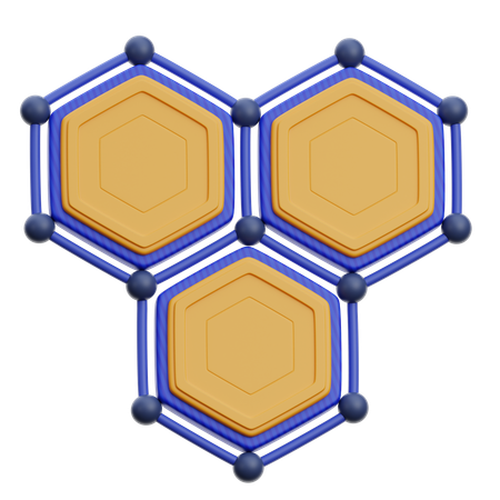 Nano Technology  3D Icon