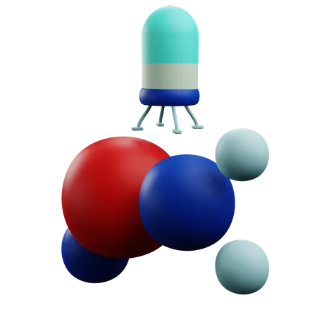 Nanobots  3D Icon