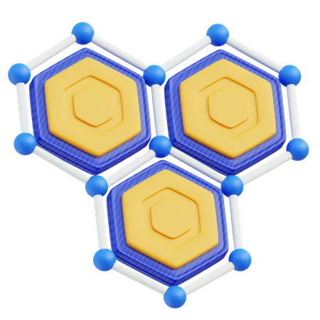 Nanotechnologie  3D Icon