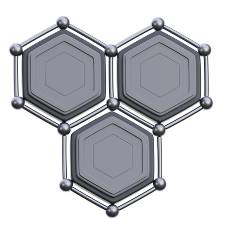 Nanotechnologie  3D Icon