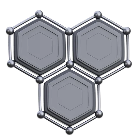 Nanotechnologie  3D Icon