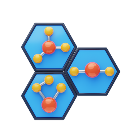 Nanotechnology  3D Icon