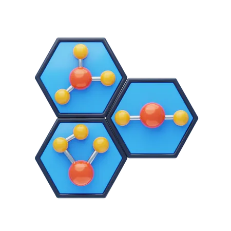 Nanotechnology  3D Icon