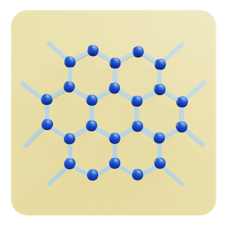 Nanotecnologia  3D Icon