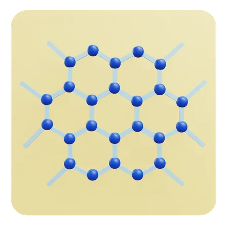 Nanotecnologia  3D Icon