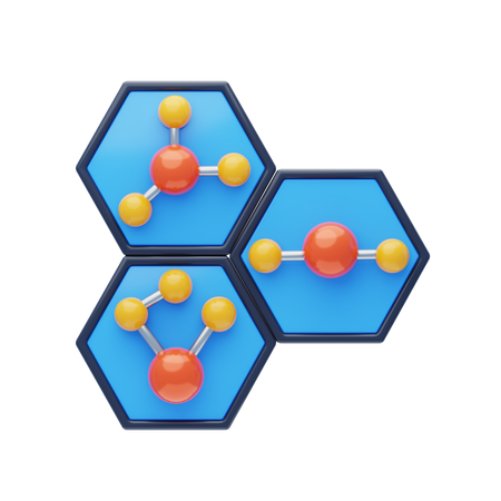 Nanotecnología  3D Icon