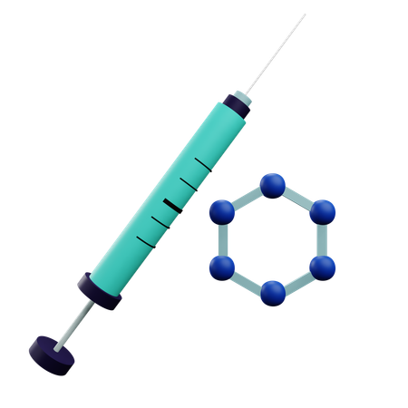 Nanotecnología  3D Icon