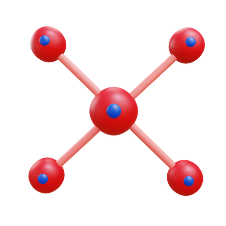 Nanotecnología  3D Icon