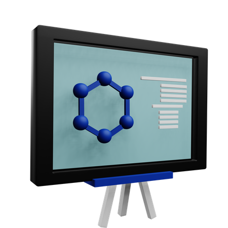 Nanotecnología  3D Icon