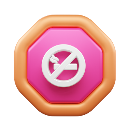 Proibido fumar  3D Icon