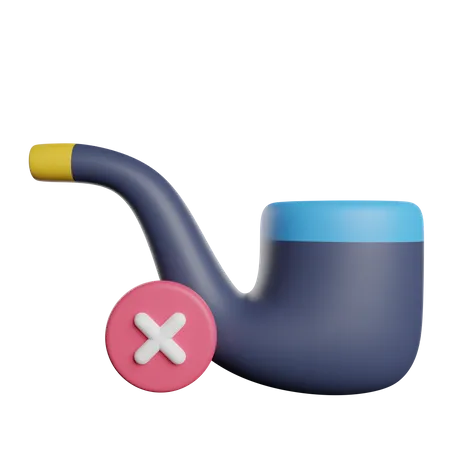 Nao Fumar Tabaco 3D Icon