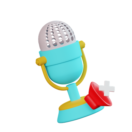 Bem podcast  3D Icon