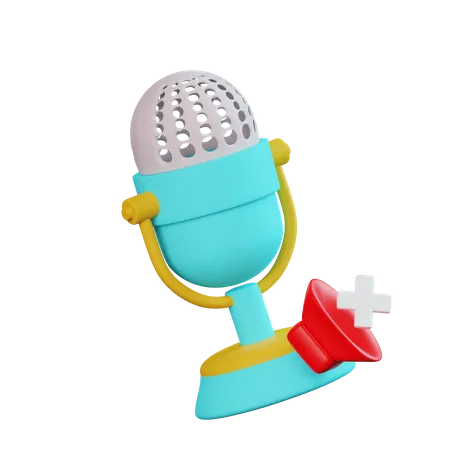 Bem podcast  3D Icon