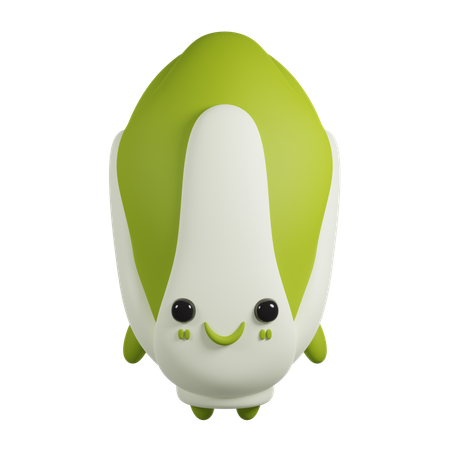 Lechuga de Napa  3D Icon