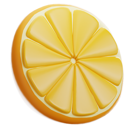 Naranja  3D Icon