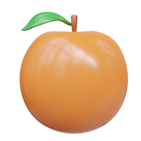 Naranja  3D Icon