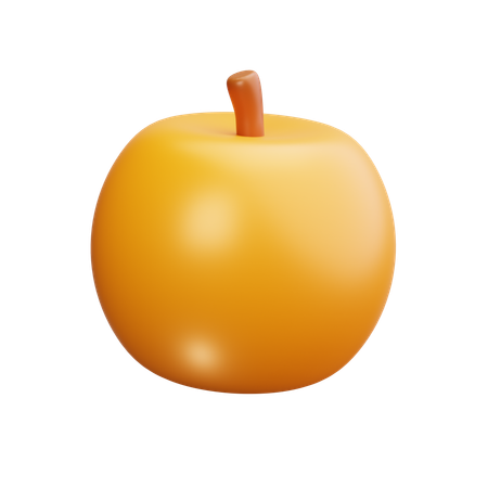 Naranja  3D Icon