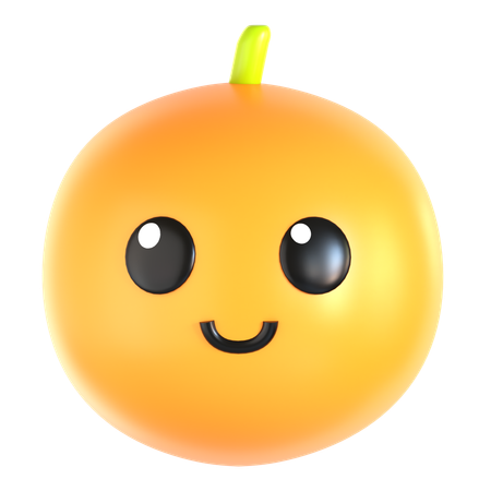 Naranja  3D Icon