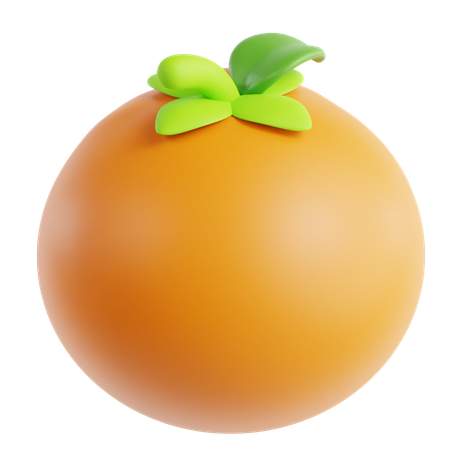 Naranja  3D Icon