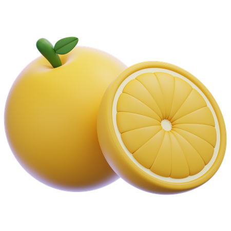 Naranja  3D Icon