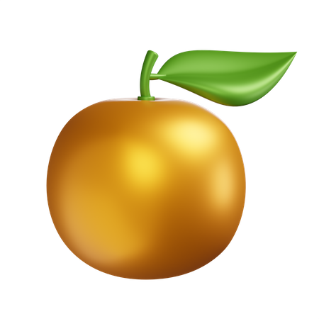 Naranja  3D Icon