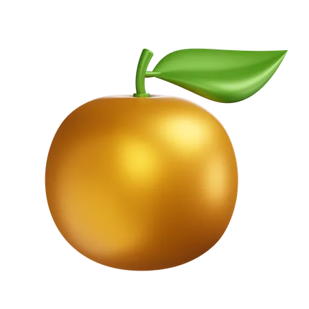 Naranja  3D Icon