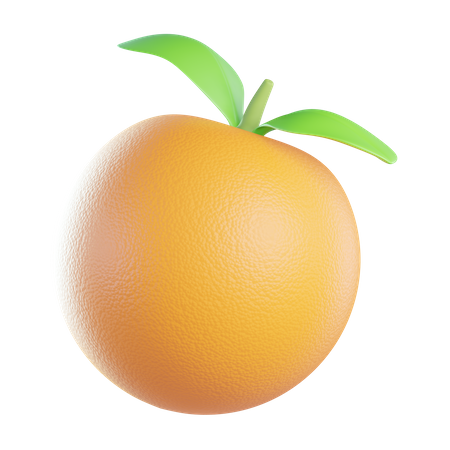 Naranja  3D Icon