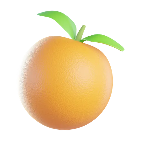 Naranja  3D Icon