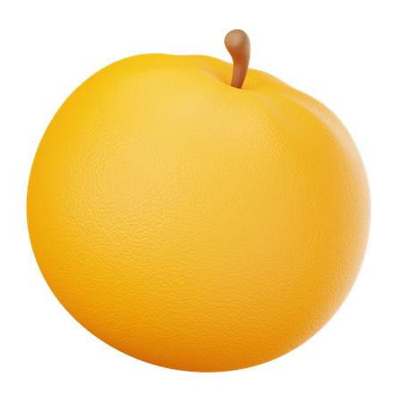 Naranja  3D Illustration