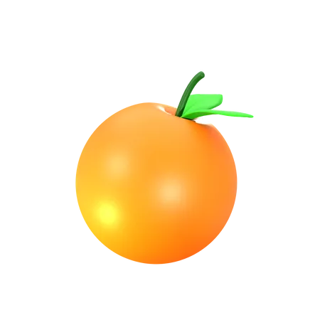 Naranja  3D Icon