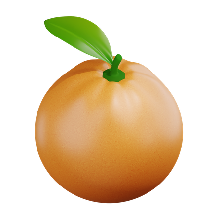 Naranja  3D Icon