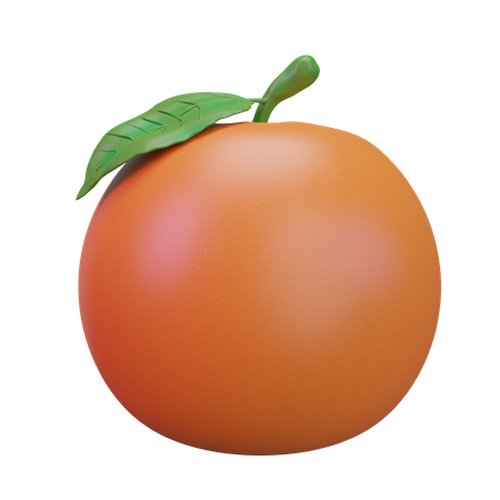 Naranja  3D Icon