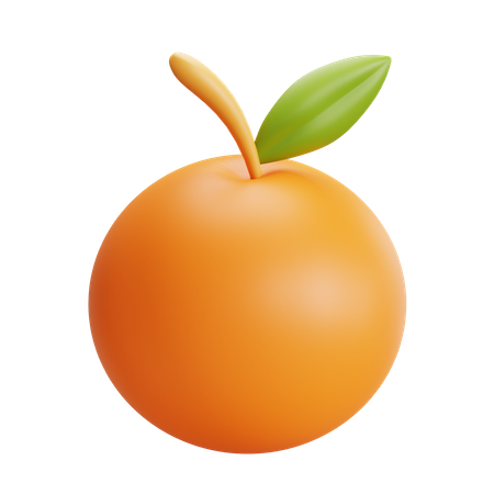 Naranja  3D Icon