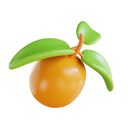 Naranja  3D Icon