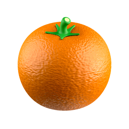 Naranja  3D Icon