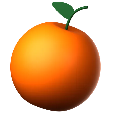 Naranja  3D Icon