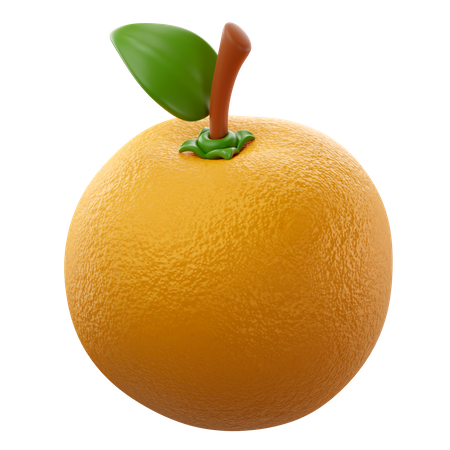 Naranja  3D Icon