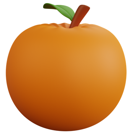 Naranja  3D Icon