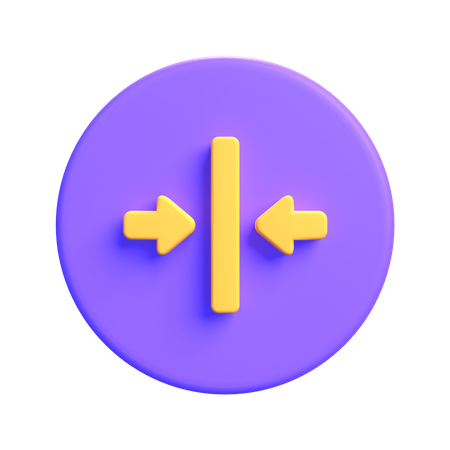 Narrow  3D Icon