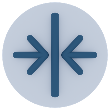 Narrow Arrow  3D Icon