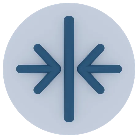 Narrow Arrow  3D Icon