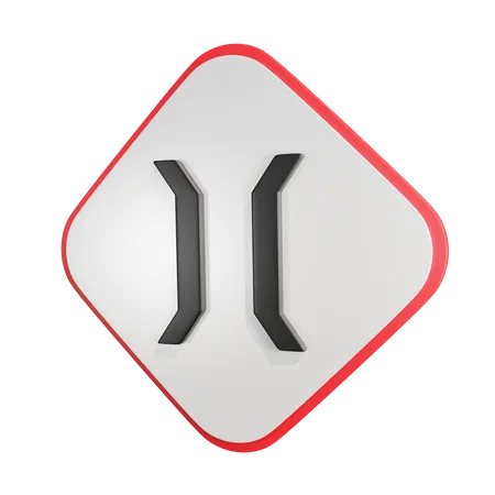 Narrow Bridge  3D Icon