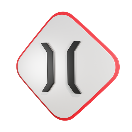 Narrow Bridge  3D Icon