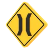Narrow Bridge Sign