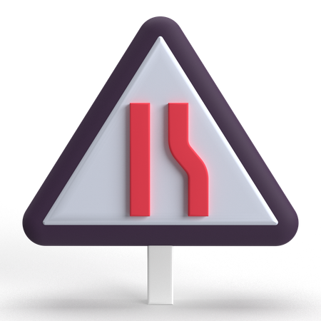 Narrow Road  3D Icon