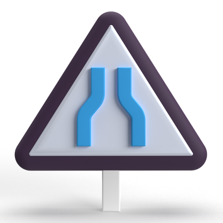 Narrow Road  3D Icon
