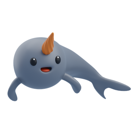 Narval  3D Icon