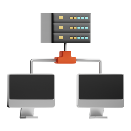 NAS-Netzwerkspeicher  3D Icon