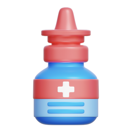 Nasal Spray  3D Icon