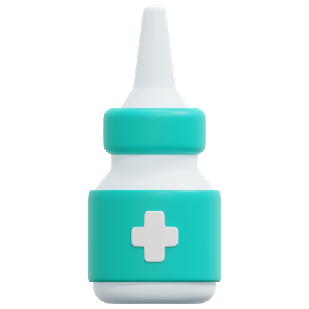 Nasal Spray  3D Icon